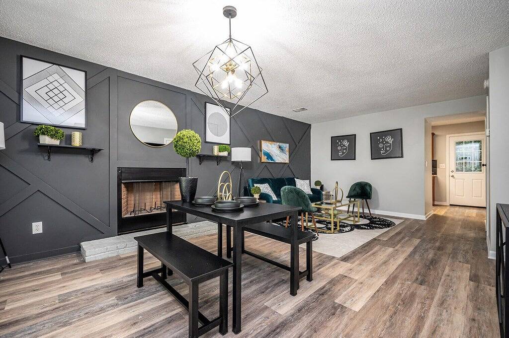 Renovated townhouse in Norcross in Gwinnett County