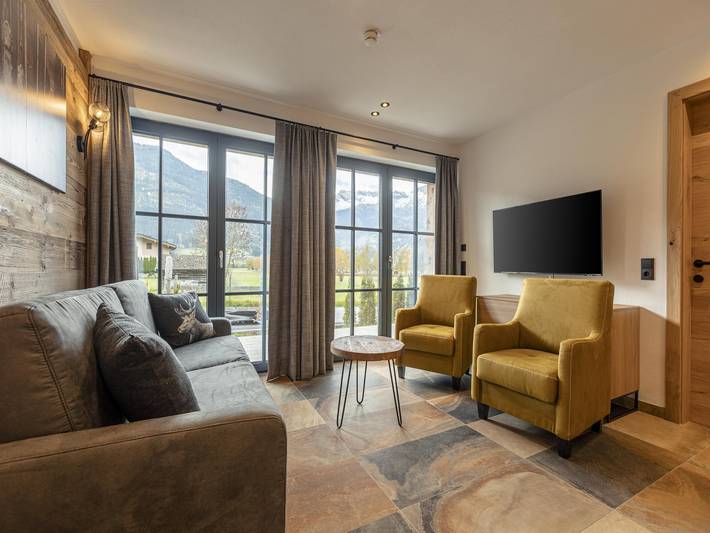 Ferienwohnung für 4 Personen, mit Terrasse und Sauna in Uttendorf
