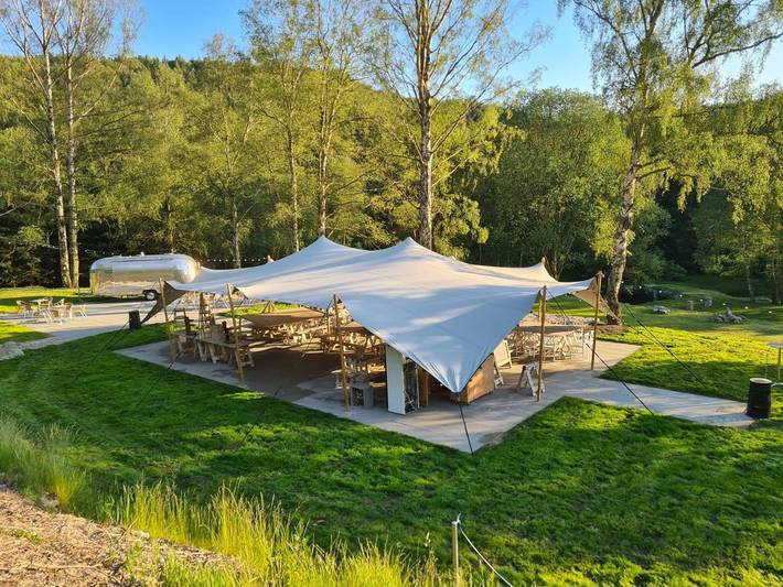 Camping für 2 Personen, mit Ausblick und Garten in der Böhmische Schweiz - 2