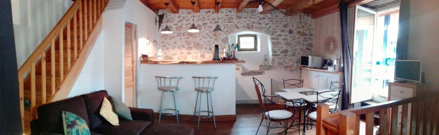 Gîte pour 2 personnes, avec jardin