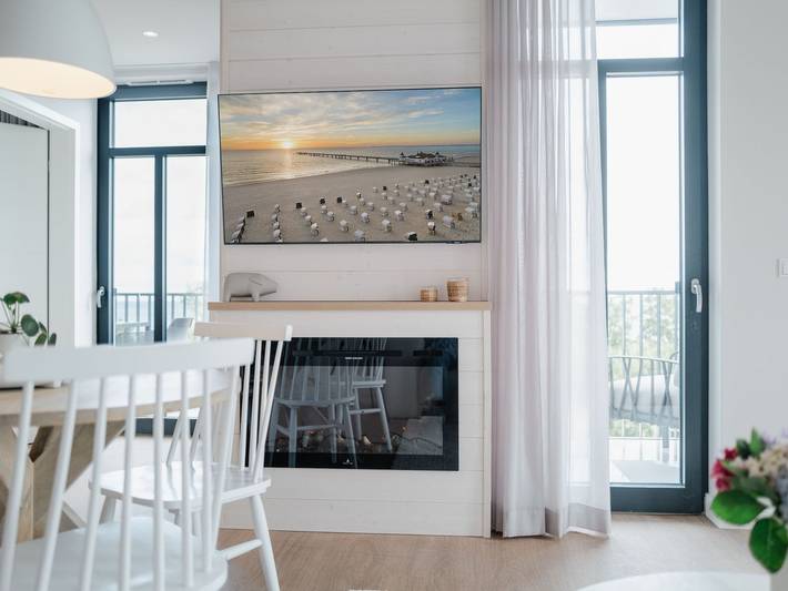 Ferienwohnung für 4 Personen, mit Balkon und Sauna in Ahlbeck - 4