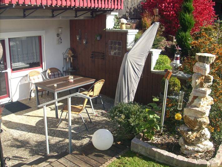 Ferienwohnung für 2 Personen, mit Balkon/Terrasse und Balkon sowie Garten in Waldmünchen
