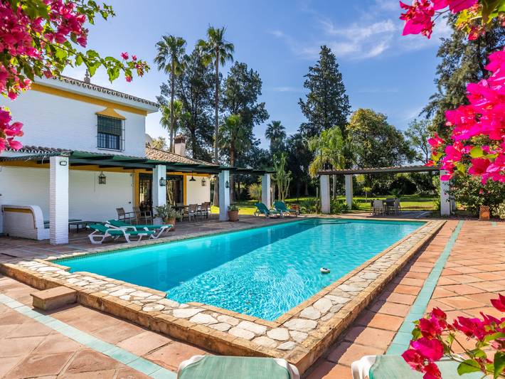 Casa de vacaciones para 8 personas en Sanlúcar la Mayor