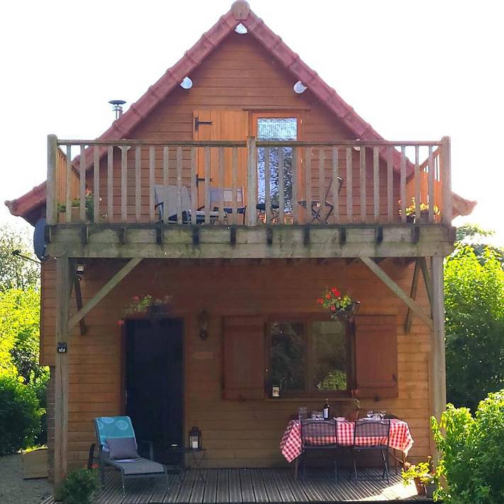 Gîte pour 5 personnes, avec vue et jardin dans Yvrench