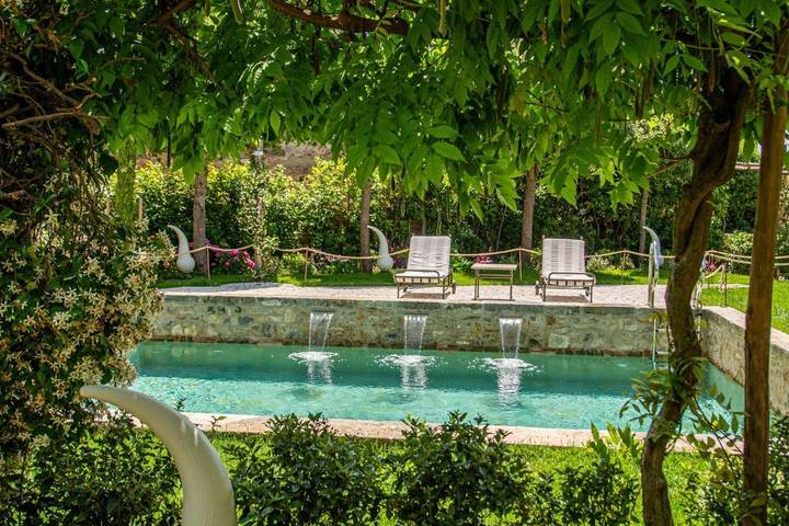 Appartamento per 2 persone, con sauna e idromassaggio nonché piscina e giardino in San Quirico d'Orcia