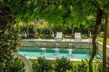 Hôtel pour 2 personnes, avec sauna et piscine ainsi que jardin et jacuzzi à San Quirico d'Orcia