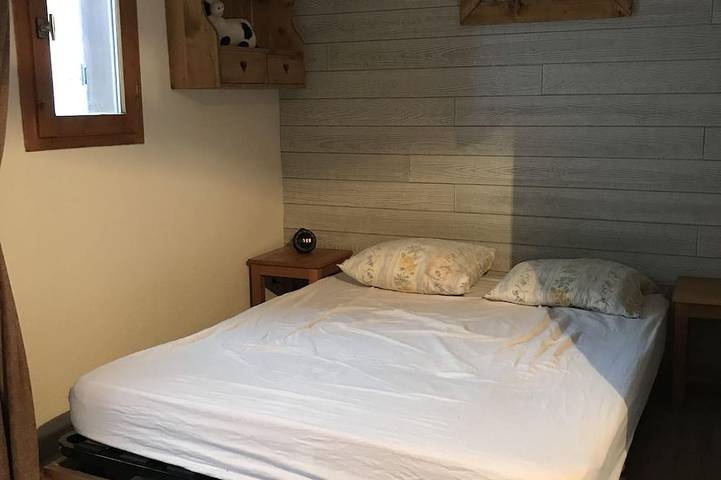 Ganze Wohnung, La Plagne-Montalbert, Studio für 4 Personen, Zentrum des Resorts, Ski-in-Ski-out in La Plagne, Aime-la-Plagne