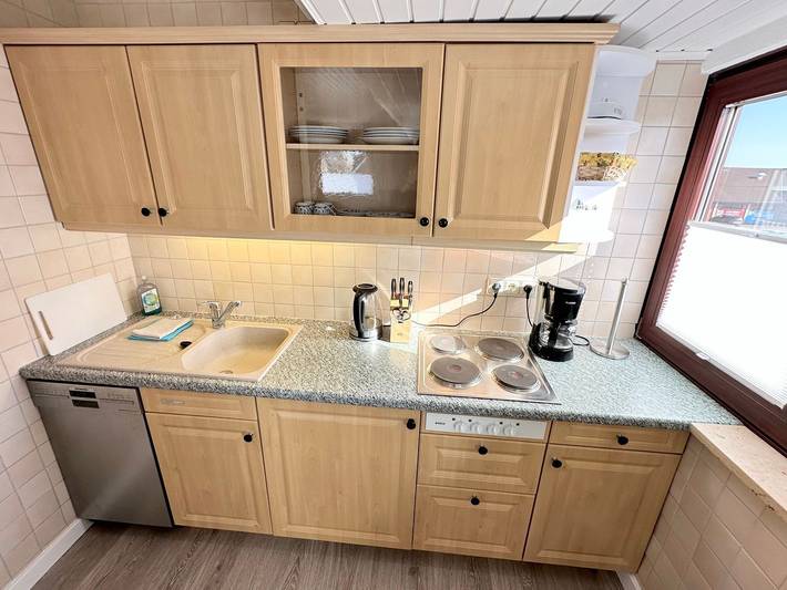 Ganze Wohnung, Komfortable Wohnung West in Westerland mit Garten, Wlan und moderner Ausstattung in Tinnum, Sylt (Gemeinde)