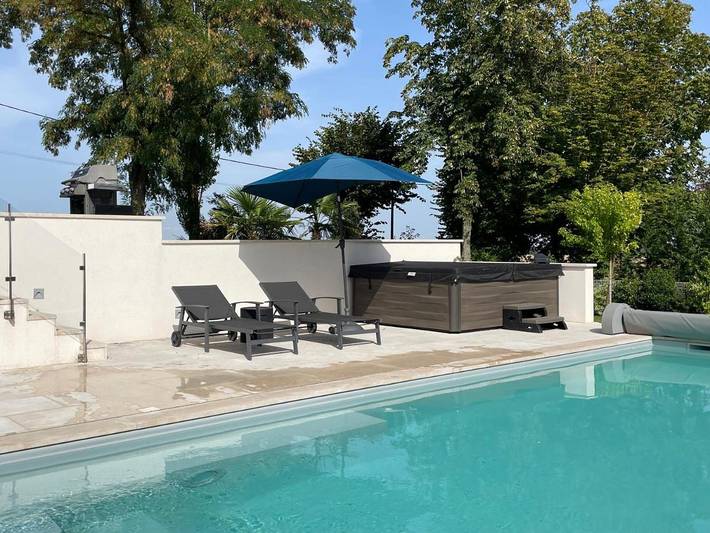 Appartement de vacances pour 2 personnes, avec jardin ainsi que vue et piscine dans Marne - 3