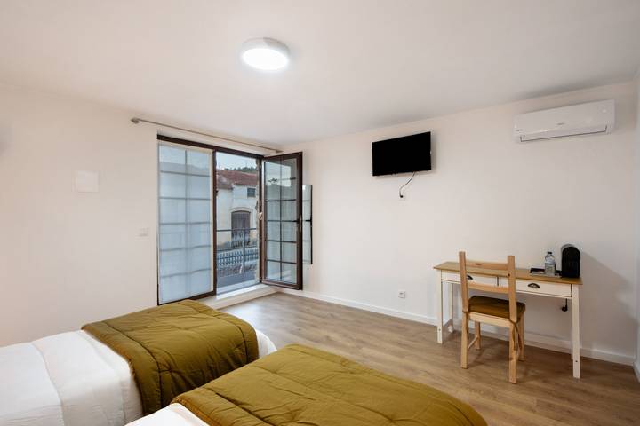 Zimmer 'Quarto 3 Piso Superior - Quinta Df' mit Bergblick, Wi-Fi und Klimaanlage in Eiras, Coimbra