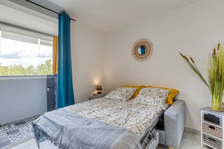 Gehele studio, Studio 'Le Cosy A La Grande Pyramide' met Wi-Fi in Le Couchant, La Grande-Motte