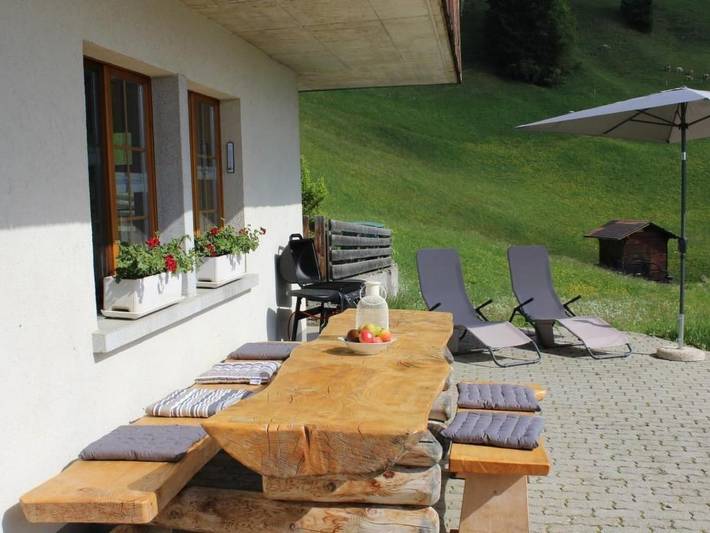 Ferienwohnung für 4 Personen, mit Terrasse und Ausblick