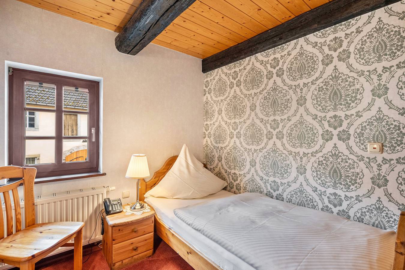 Zimmer 'Einzelzimmer 4' mit Gemeinschaftsgarten und Wi-Fi in Coswig, Meißen Region