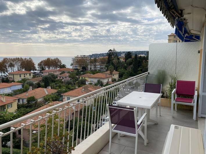Apartamento para 4 personas, con balcón en Menton