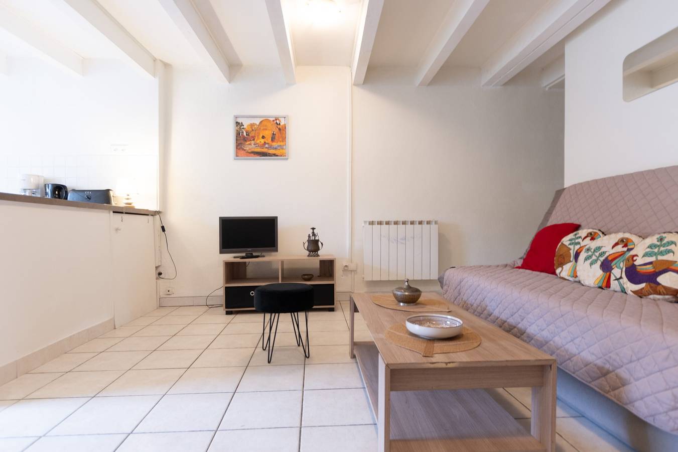 Ganze Wohnung, Appartement „Joli T2 Au Cœur De Vals“ mit Wlan in Vals-les-Bains, Parc naturel régional des Monts d'Ardèche