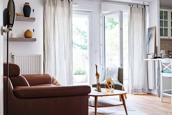 Location de vacances pour 5 personnes, avec balcon, animaux acceptés à Villiers-sur-Marne
