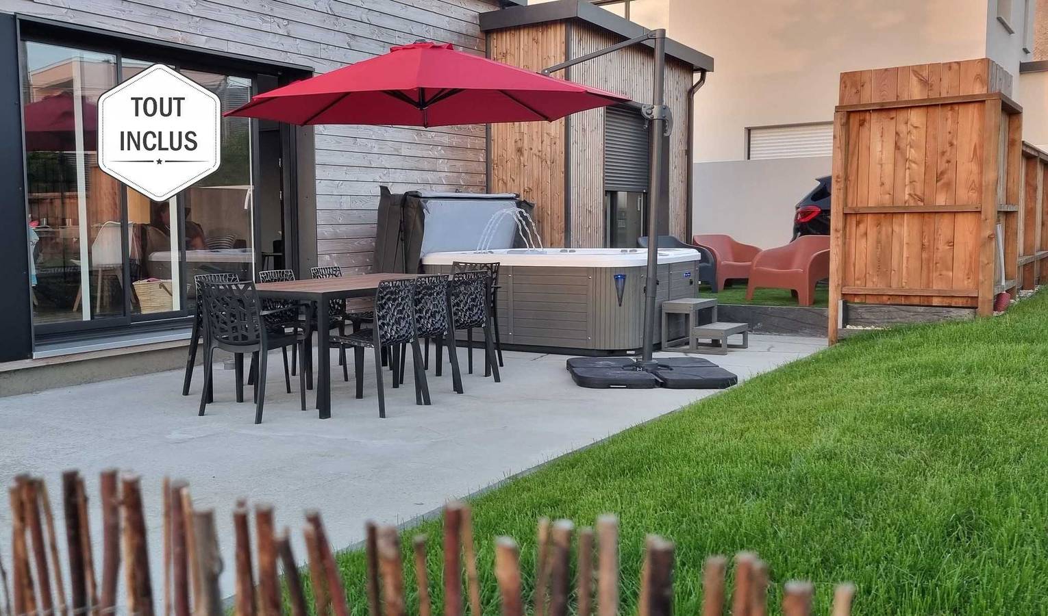 Gîte für 6 Personen mit Whirlpool in Santec, Ceinture Dorée