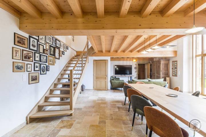 Gîte pour 12 personnes, avec terrasse et jardin à Céaux - 2