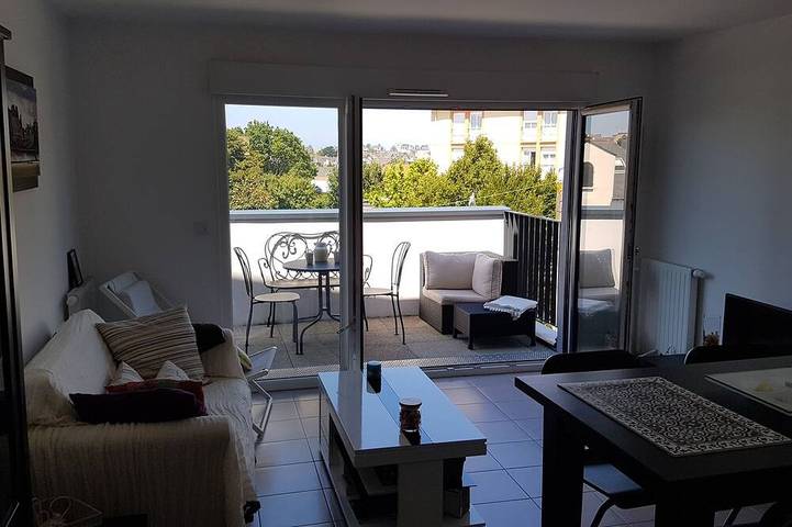 Gîte pour 3 personnes, avec balcon à Saint-Malo