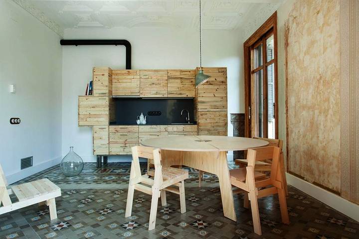 Gîte pour 4 personnes, avec balcon et vue dans El Trampoli - 4