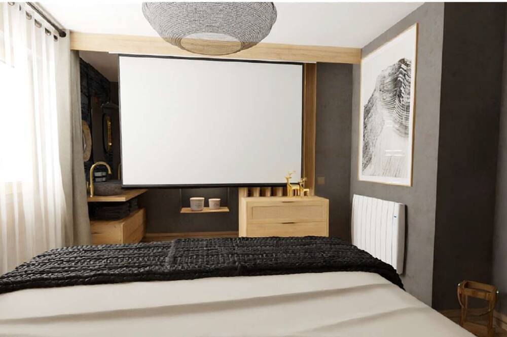 Apartamento entero, Chalet-style apartment with video projector (Netflix, Prime, Molotov) in Morez, Parc naturel régional du Haut-Jura