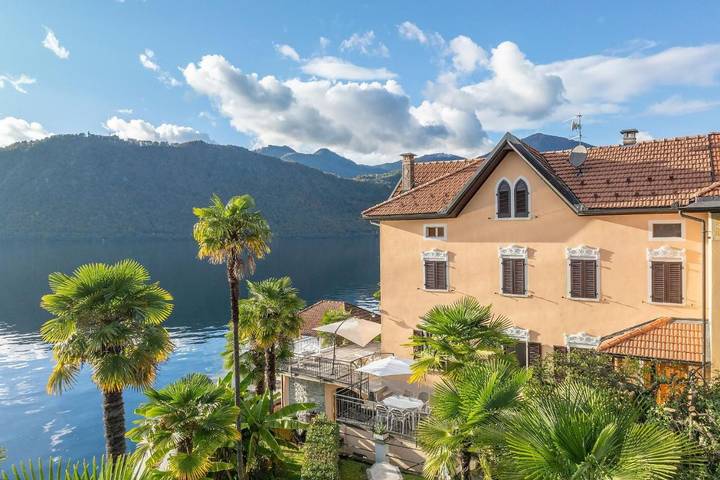 Ferienwohnung für 4 Personen, mit Garten und Ausblick sowie Terrasse und Seeblick - 1