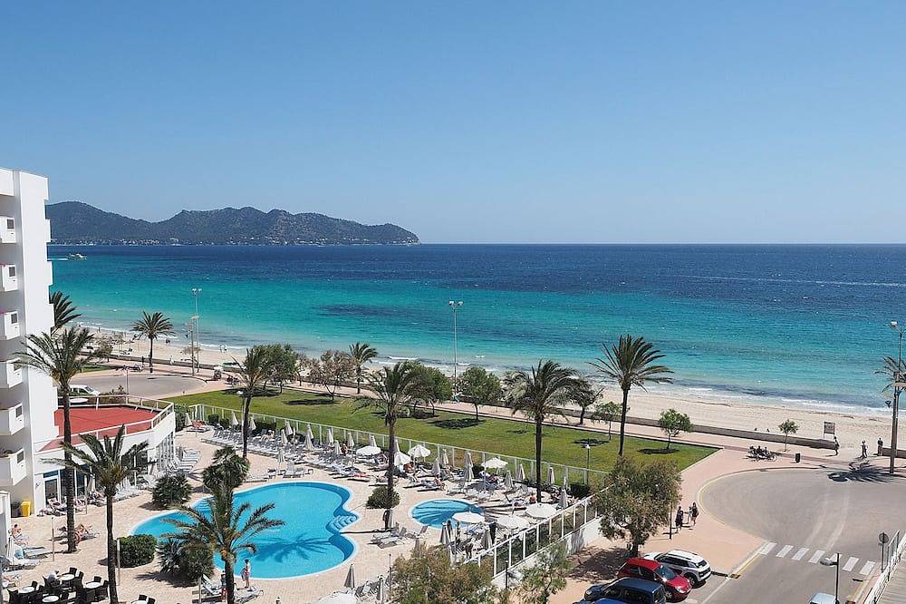 Ganze Wohnung, Traumblick Strandapartment, 6. Stock in 1. Meereslinie - Wohnen wie bei Freunden in Cala Millor, Sant Llorenç des Cardassar