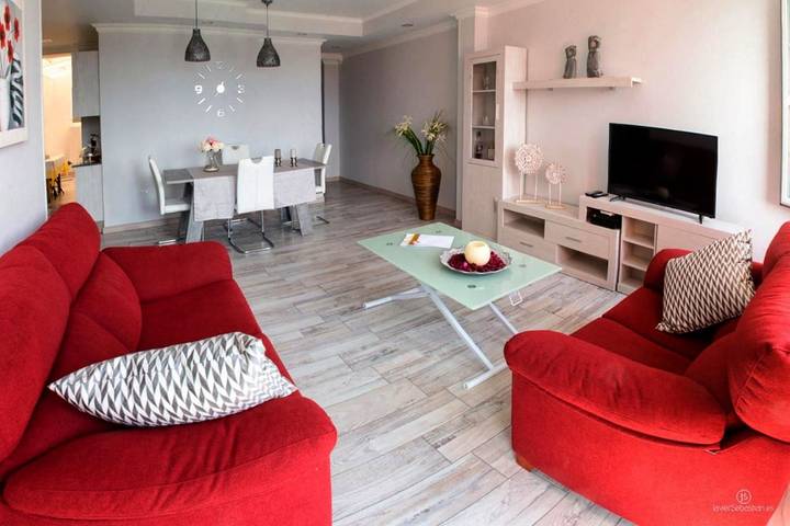 Ferienhaus mit Meerblick für 4 Personen, mit Balkon und Ausblick
