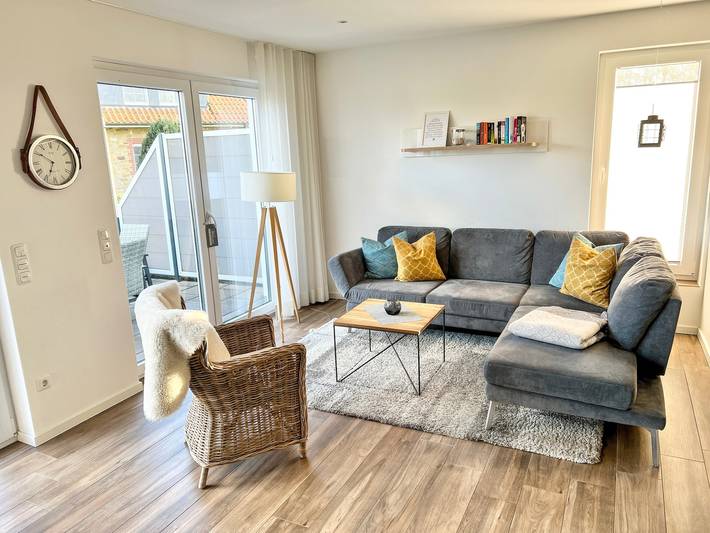 Ferienhaus für 6 Personen, mit Terrasse und Garten sowie Sauna in Alfsee
