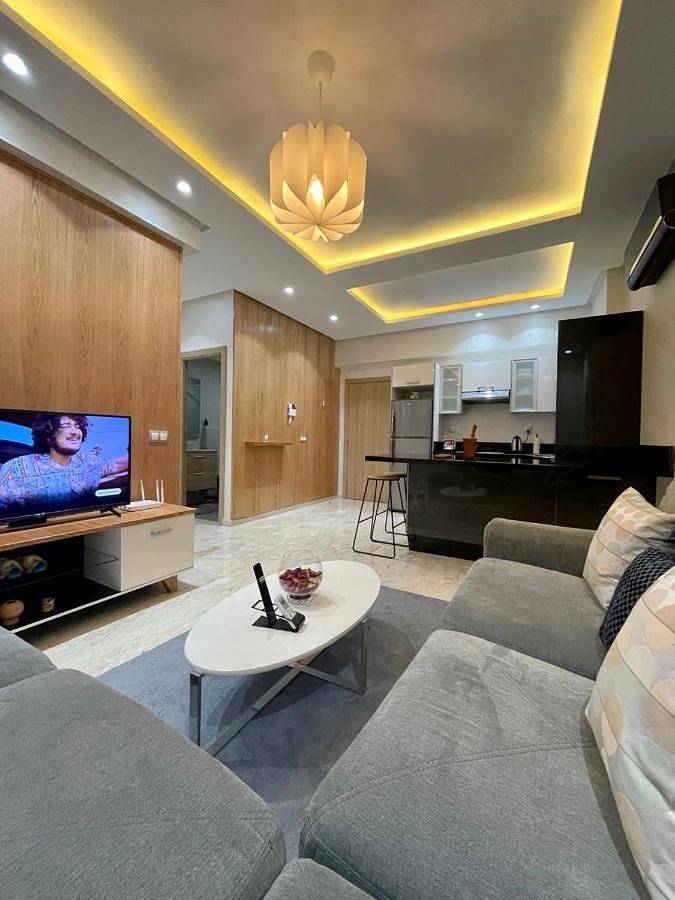 Appartement de vacances pour 3 personnes, avec jardin