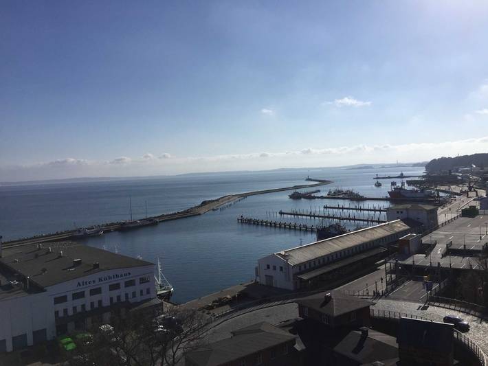 Ferienwohnung für 5 Personen, mit Balkon und Terrasse sowie Seeblick in Sassnitz