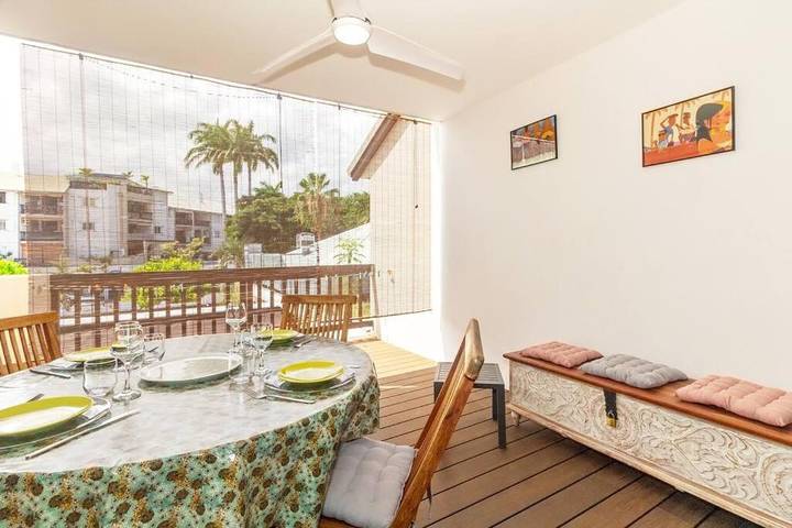 Gîte pour 2 personnes, avec balcon dans Plage des Roches Noires - 2