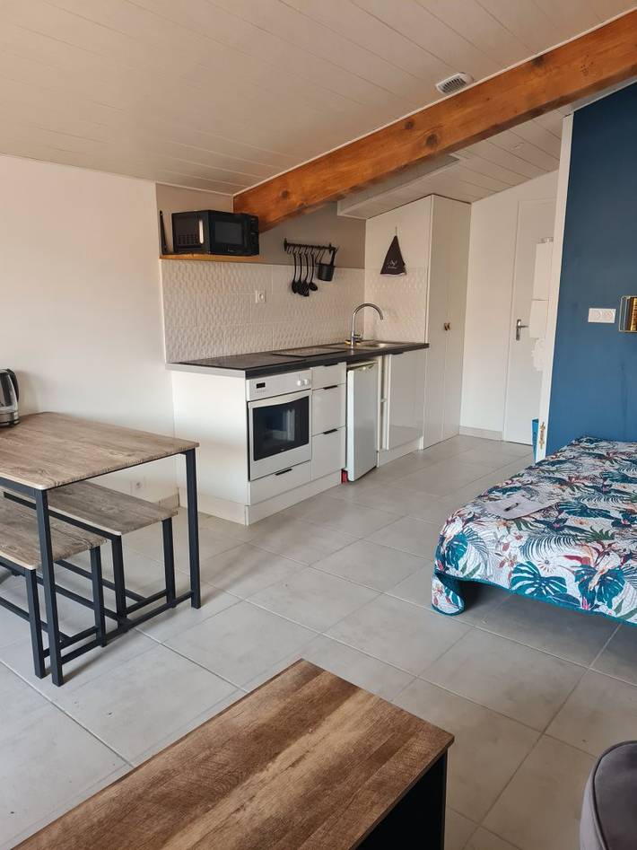 Studio pour 2 personnes, avec balcon en Ardèche - 2