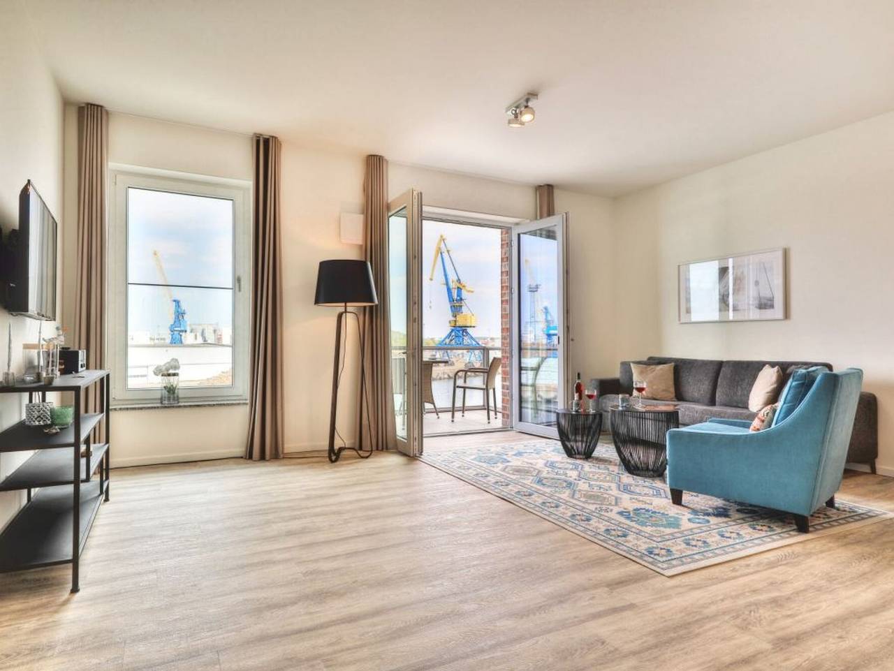 Ganze Ferienwohnung, Hafenspitze App. 18 - Hafenspitze App. 18 in Wismar, Mecklenburgische Ostseeküste