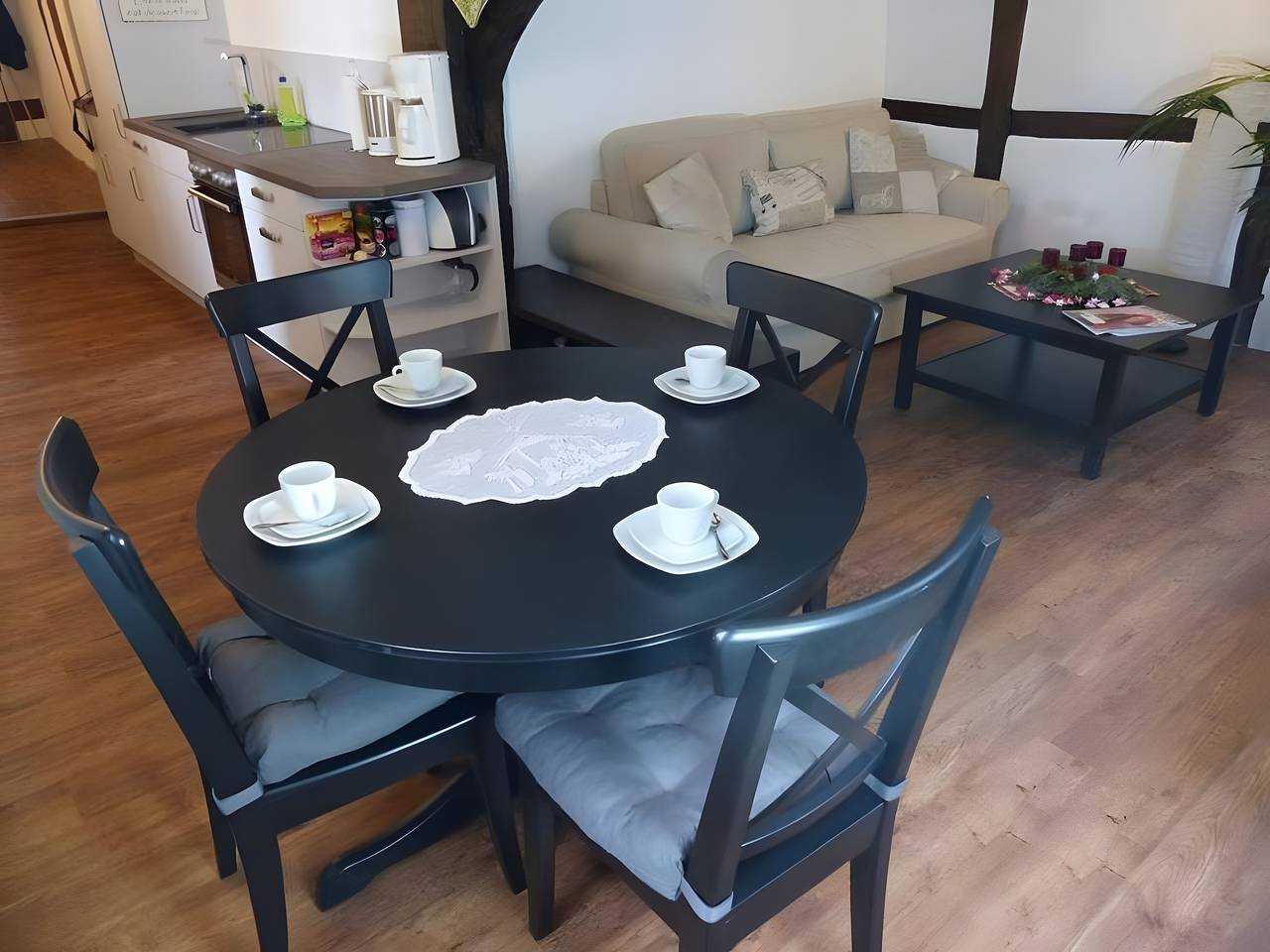 Ganze Wohnung, Apartment 'Homberger Altstadt' mit privater Terrasse und Wlan in Homberg, Schwalm-Eder-Kreis