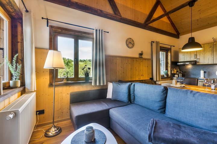 Ferienhaus für 4 Personen, mit Balkon und Garten sowie Sauna am Vogelsberg Region - 4