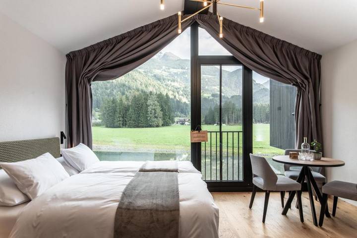 Bungalow für 2 Personen, mit Garten und Seeblick sowie Ausblick und Sauna in Norditalien - 4