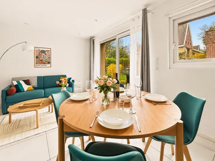Apartamento de vacaciones para 4 personas, con jardín - 1