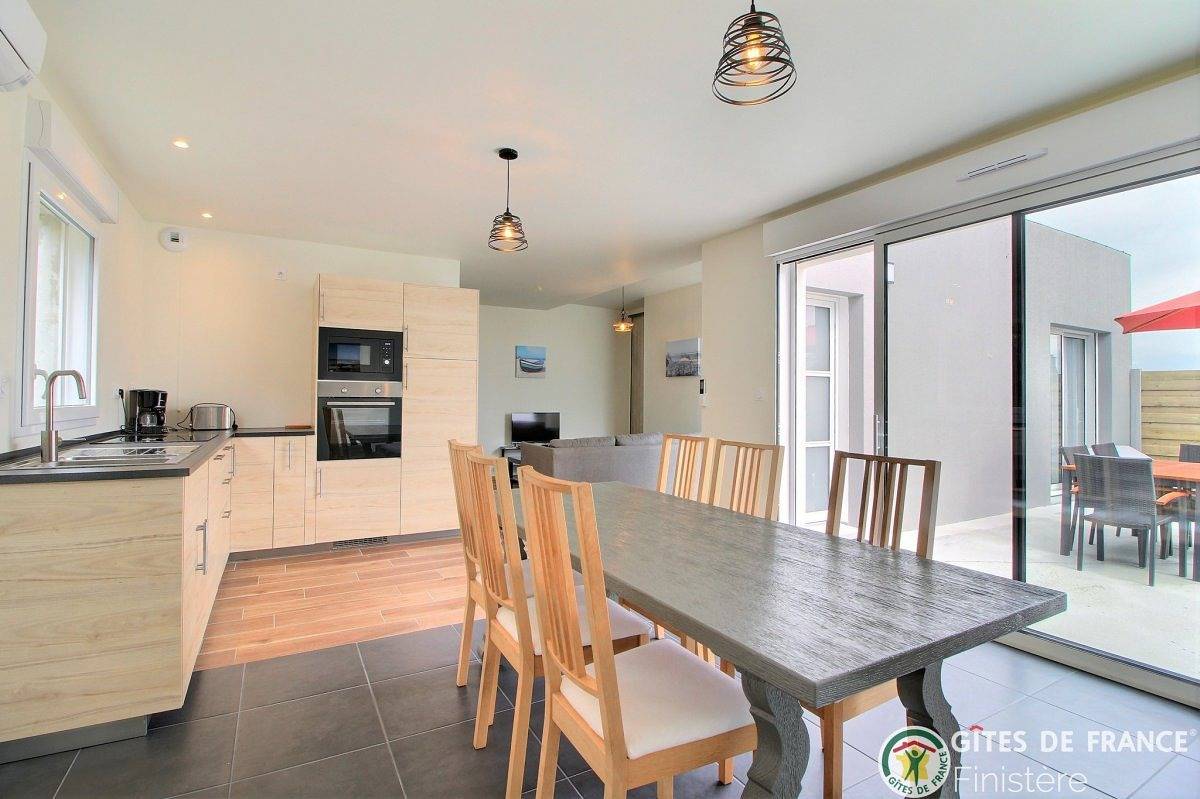 Villa le nid des dunes et spa- Gîte 1 in Santec, Ceinture Dorée