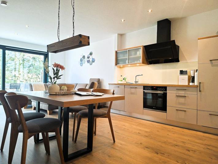 Ferienwohnung für 6 Personen, mit Terrasse und Garten sowie Sauna in Friesoythe