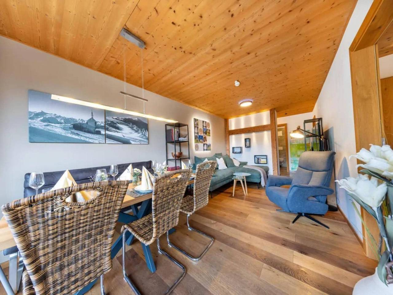 Penthouse-Wohnung mit Bergblick in Neukirchen am Großvenediger, Pinzgau