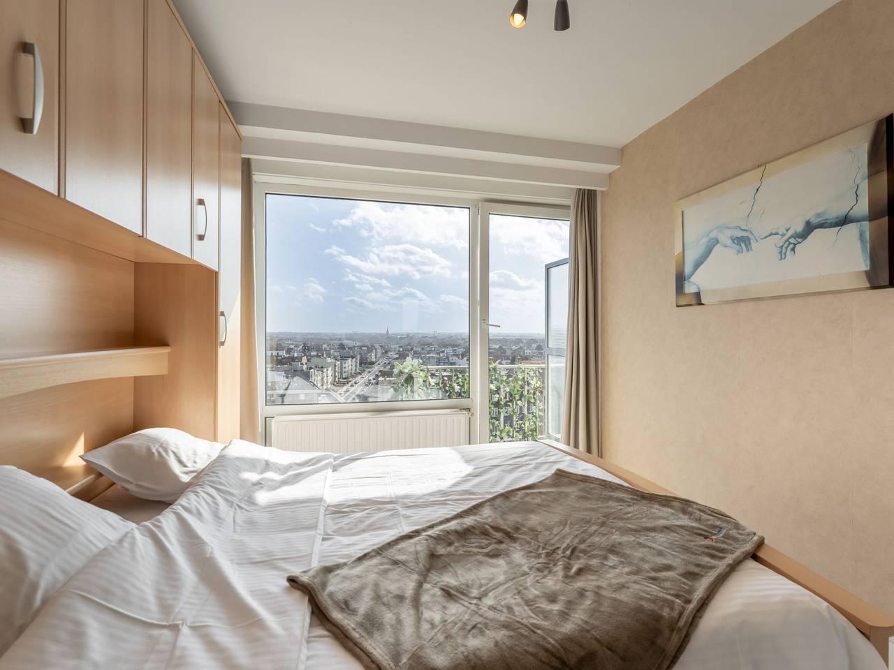 Appartement entier, Les Algues with seaview in Blankenberge, Côte belge