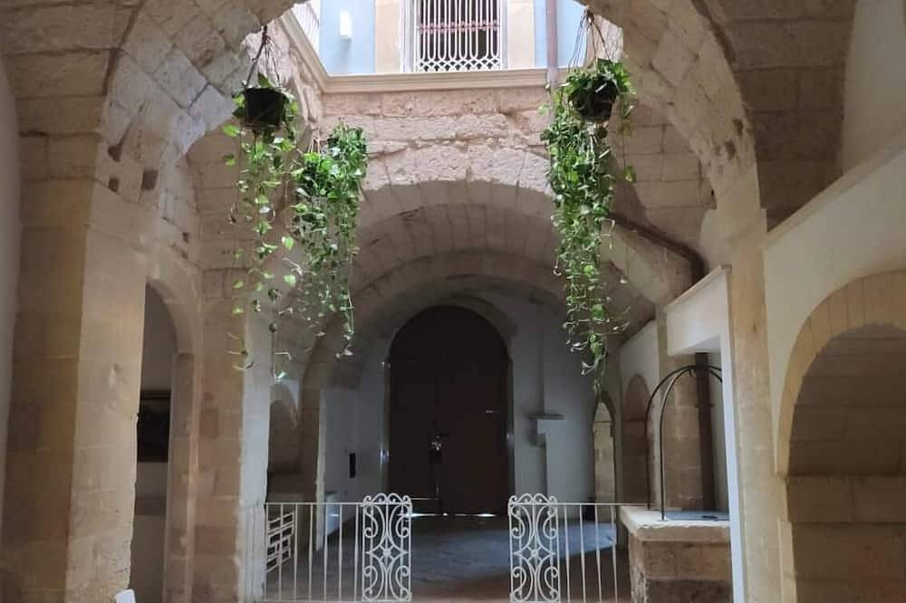 Palais Duma - ancient palace of the Art Nouveau tradition in Sogliano Cavour, Lecce Provinz