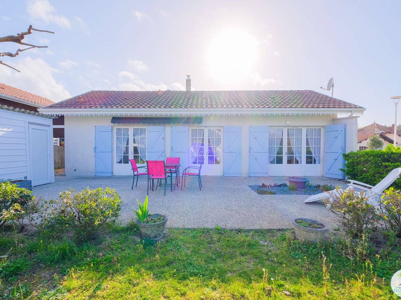 Charmantes Ferienhaus in Sanguinet: Garten, Terrasse, 6 Pers., Nahe Strand, 1 Stern in Sanguinet, Côte d’Argent