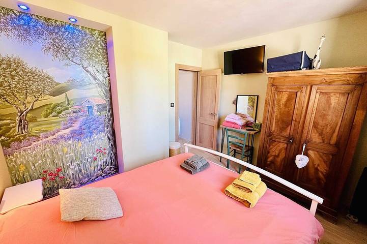 Maison en pierre,  piscine, spa, terrain de pétanque, bar extérieur in Buis-les-Baronnies, Région de nyons