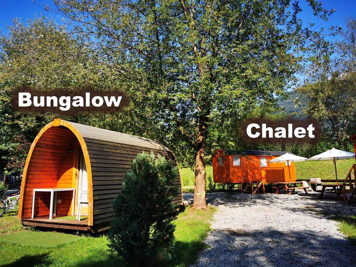Camping Melezza in Losone, Alpes tessinoises
