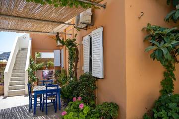 Gîte pour 2 personnes, avec terrasse, animaux acceptés dans Palekastron