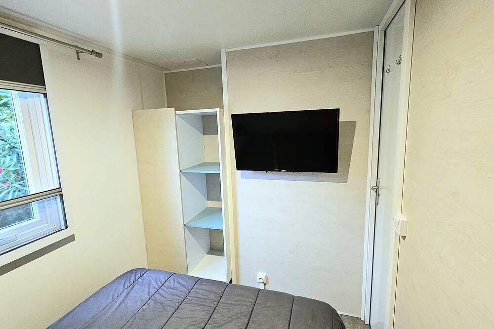 ⛱️ Accès direct plage - Camping 4* Mobil home tout confort + Terrasse couverte in Portiragnes Plage, Vias