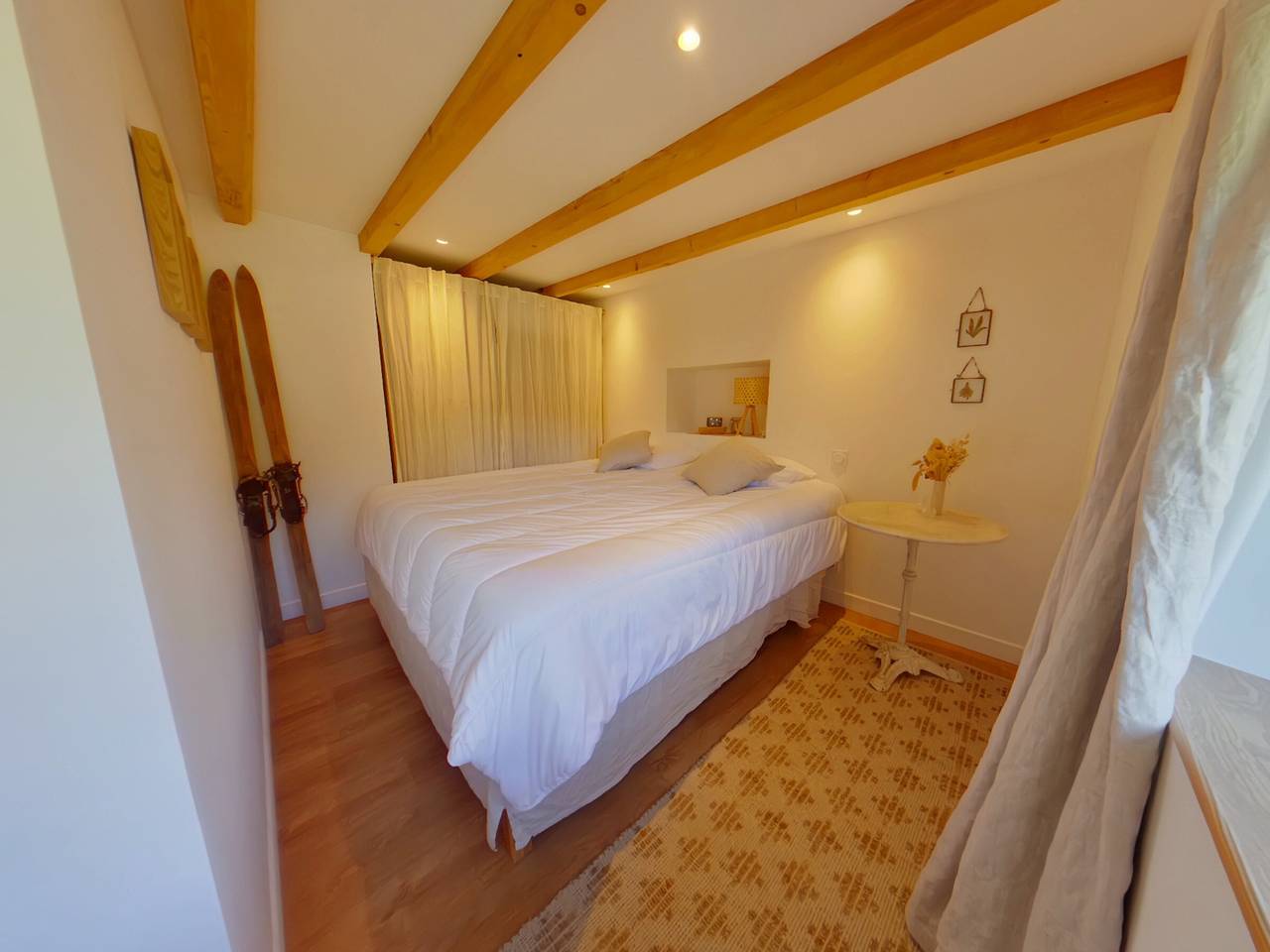 Ganze Wohnung, Gemütliche T2-Wohnung mit Terrasse - 2 Pers. in Bois-d'Amont, Regionaler Naturpark Hochjura