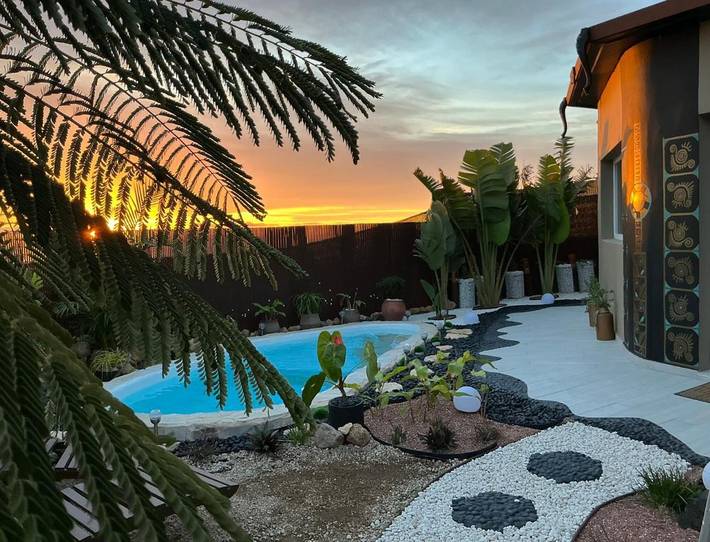 Casa rural para 2 personas, con Balcón y Terraza además de Jardín y Piscina en Arafo